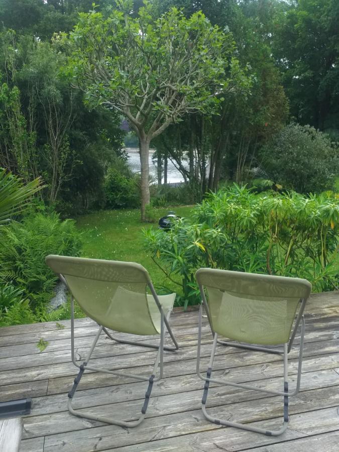Вилла Un Jardin En Pente Douce Locquenole Экстерьер фото